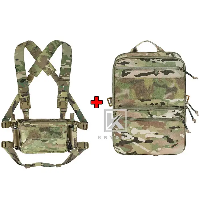 Vention YDEX-Sac à Dos DulFlatpack D3 D3CR, Chest Rig, GlaRifle AK Figured Pistol Magazine, Poudres 