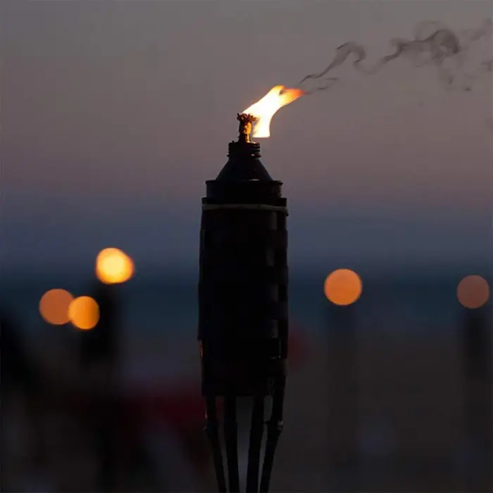 Mèches de lampe 10 pièces en fibre de verre pour torches d'extérieur