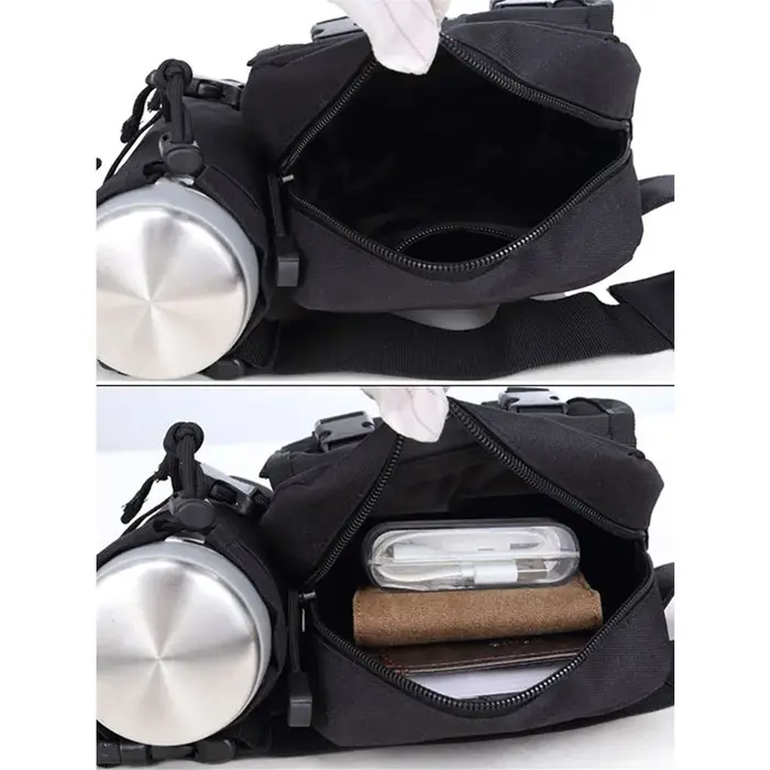 Hommes taille Fanny Pack sacs tactique militaire Camping voyage randonnée bouteille d'eau escalade Sports de plein air