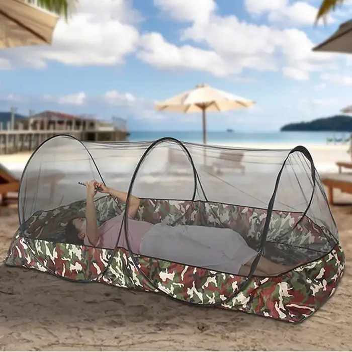 Tente de Camping pliable en maille