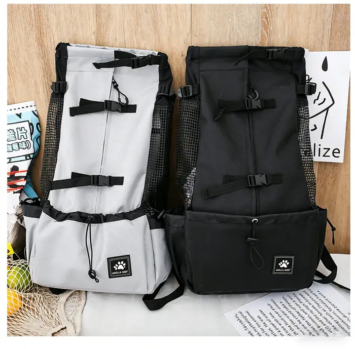 Sac à dos de transport pour chien en nylon robuste pour chiens de petite et moyenne taille