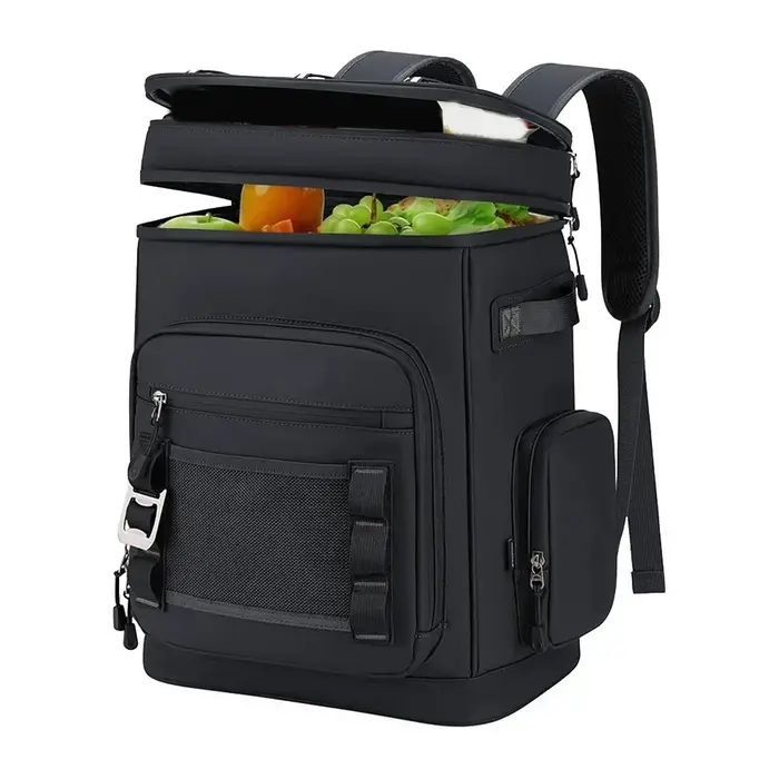 Sac à dos isotherme 30L avec intérieur isolé pour le camping, les pique-niques, la randonnée, les vo
