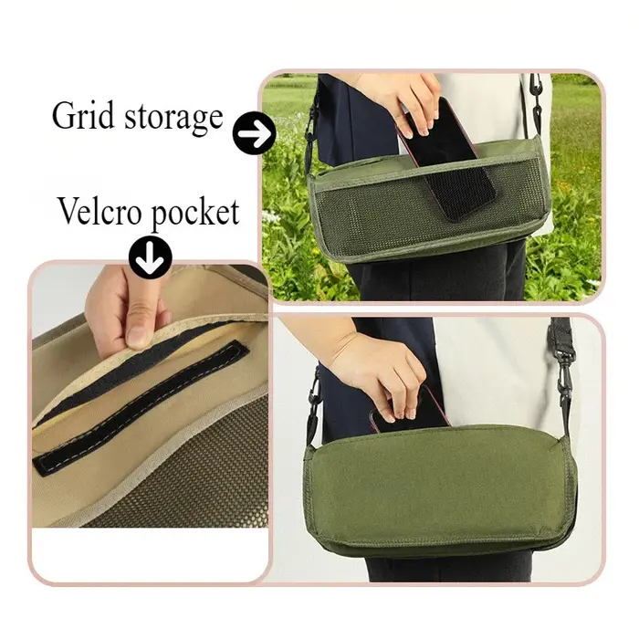 Tabouret pliable pour sac à dos
