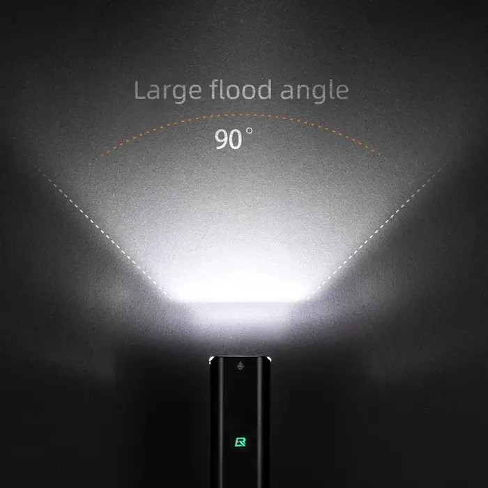 ROCKBROS vélo lumière 1000LM type-c charge vélo lumière avant lampe Rechargeable cyclisme phare alum