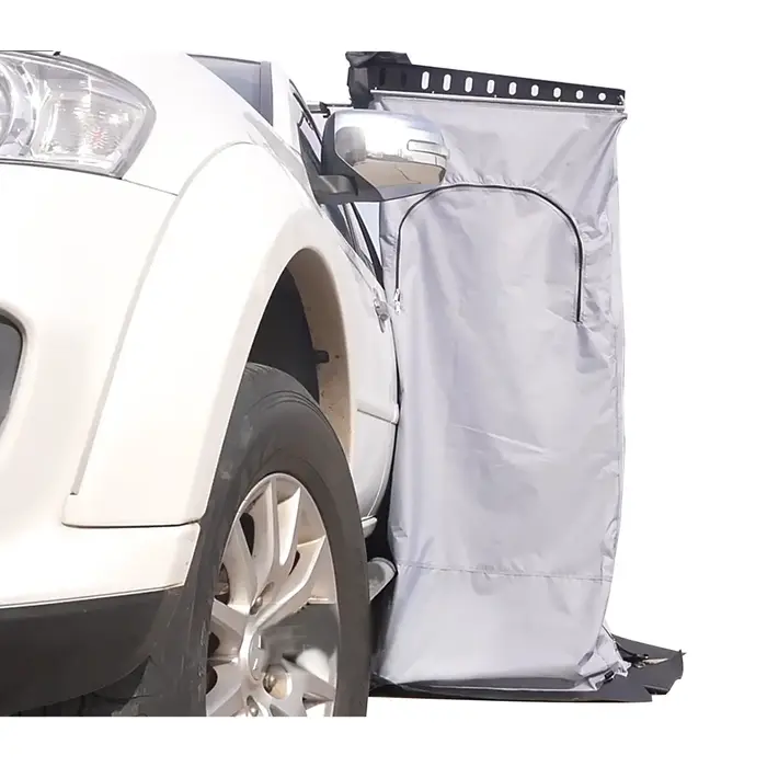 Tente de douche et toilettes de camping pop-up, espace intime pour se changer et les toilettes de ca