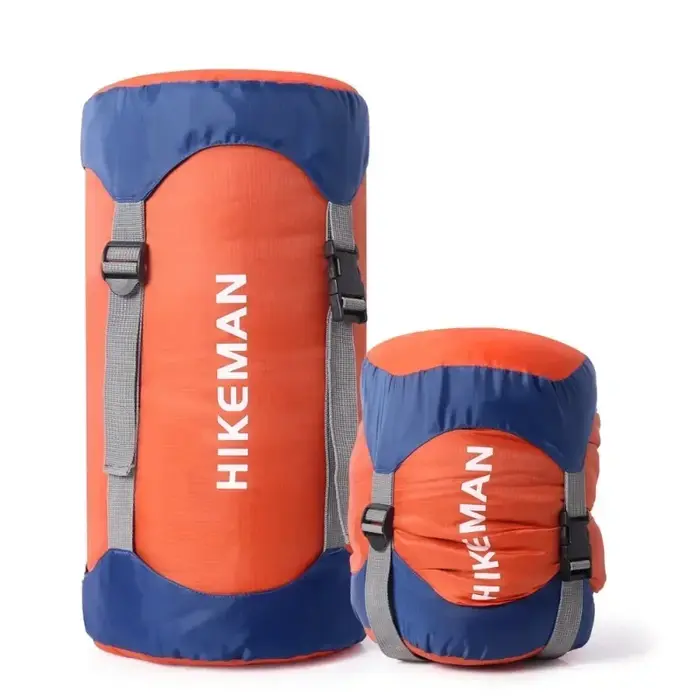 Sac de compression pour sacs de couchage, sac de rangement étanche multi-usage pour camping en plein air, sac de rangement portable ultra-léger S-XL