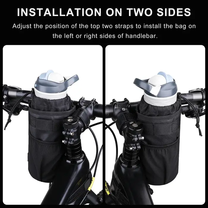 Rhinowalk sac de vélo cyclisme bouteille d'eau porte-bouteille, vtt vélo isolé sac de bouilloire, gu