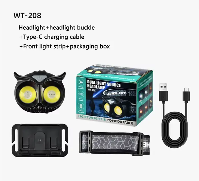 Lampe frontale LiitoKala-Small Owl