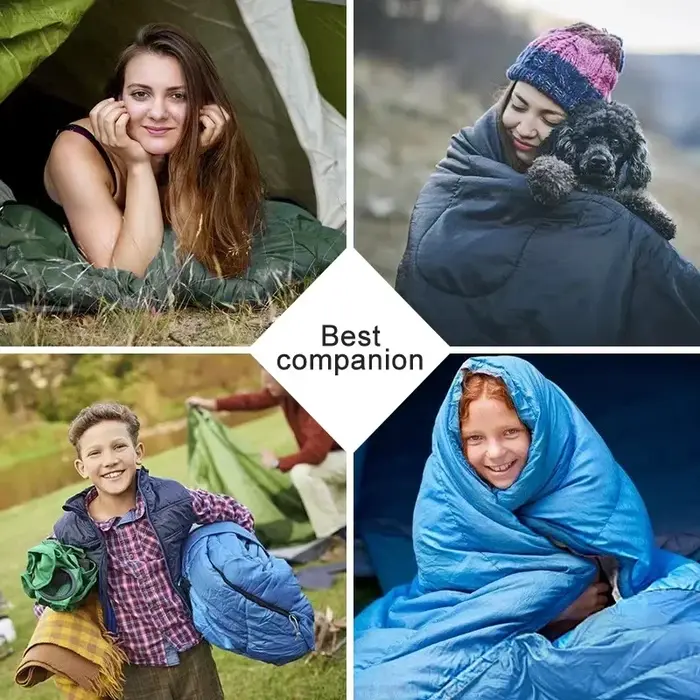 Sac de couchage de camping ultraléger imperméable 4 saisons