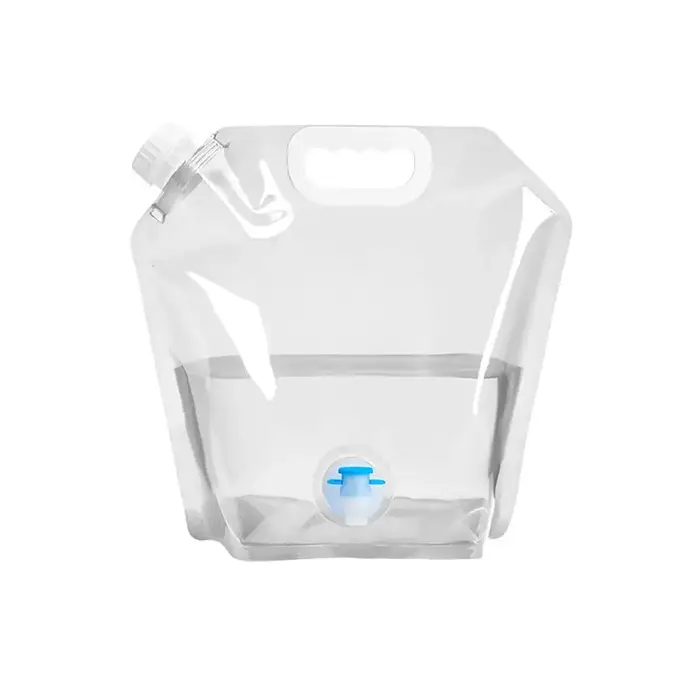 Sac d'Eau Potable Pliable pour Camping en Plein Air, Randonnée, Grande Capacité, Portable, Récipient de Stockage, Épais, C1O4, 5 L, 10L