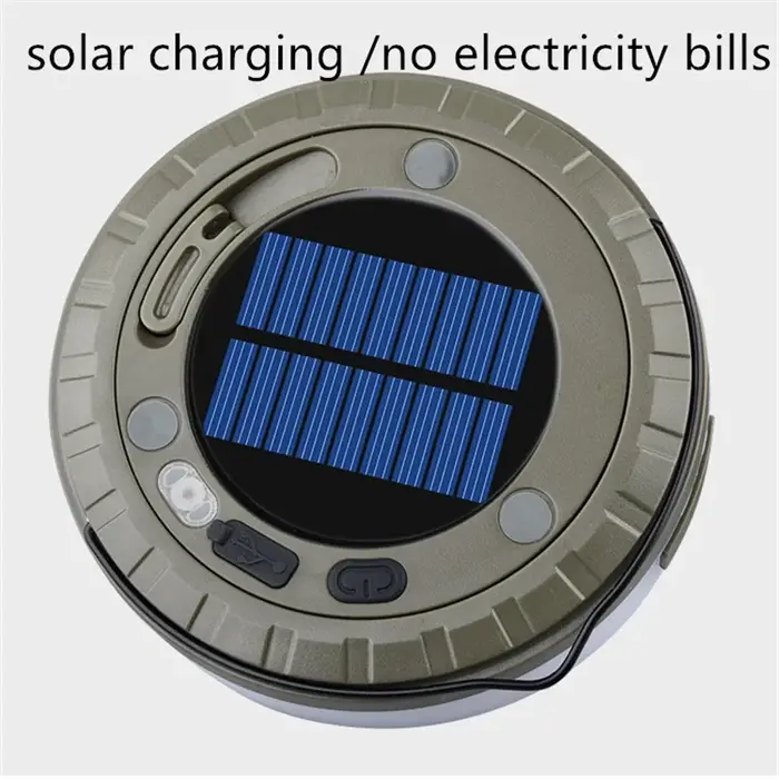 Lumières solaires lumière de Camping en plein air 10 mètres chaîne lumière extérieure tente lumière 
