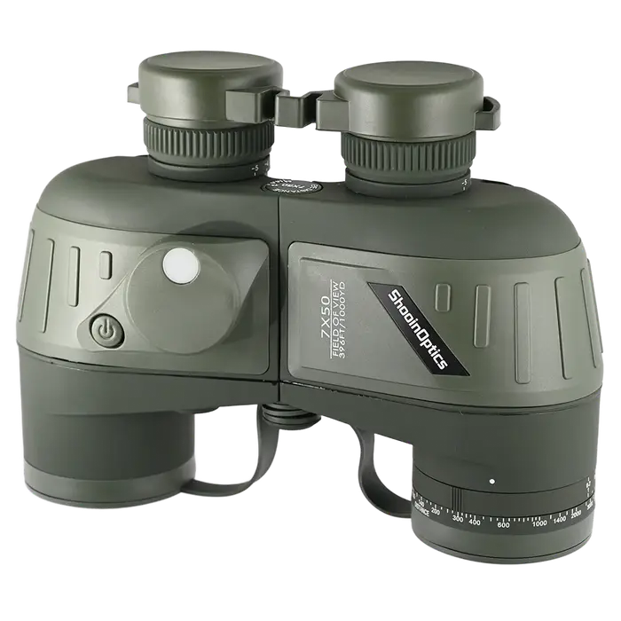 SHOOINOPTICS jumelles 7X50 boussole nautique FMC azote flottant imperméable pour la chasse observation des oiseaux NAVIG