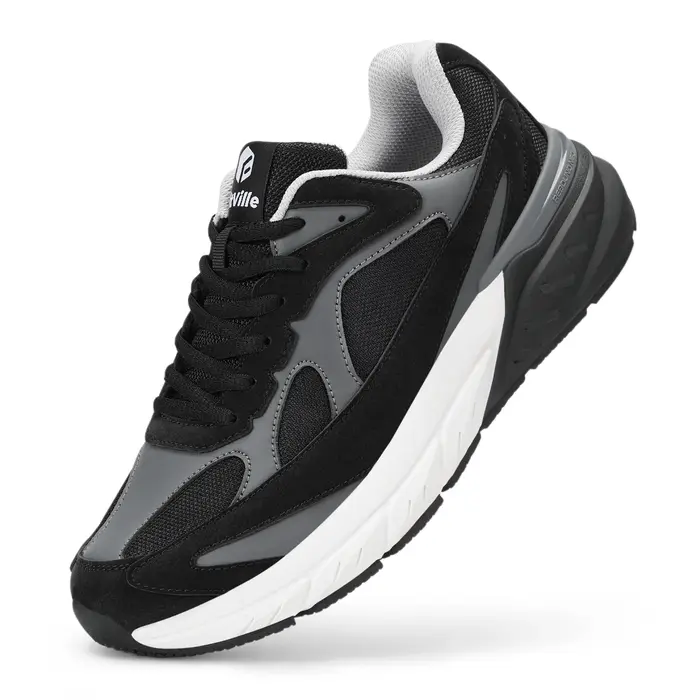 Chaussures de marche Fitville à design large pour hommes