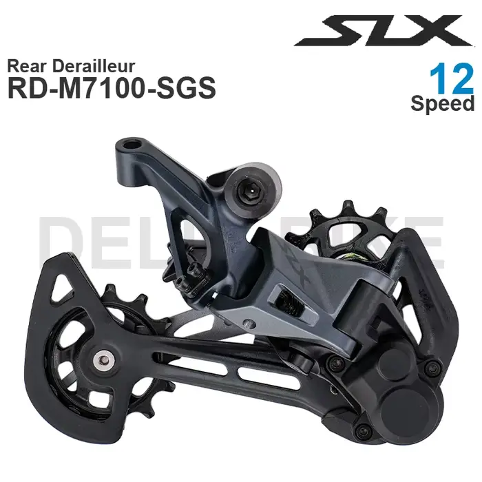 SHIMANO SLX M7100 12v dérailleur arrière RD-M7100-SGS 1x12 vitesses pignon bas 51T pignon supérieur