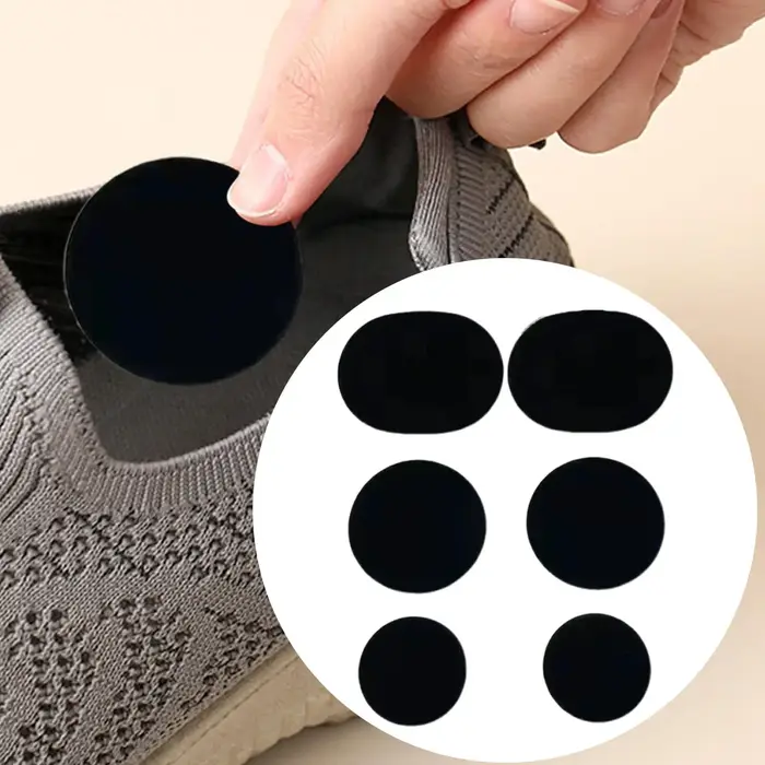 Patch de réparation de tissu pour chaussures de sport, 6 pièce/ensemble, Anti-usure, doublure en maille, trou de subvention, patchs auto-adhésifs, outil pratique créatif