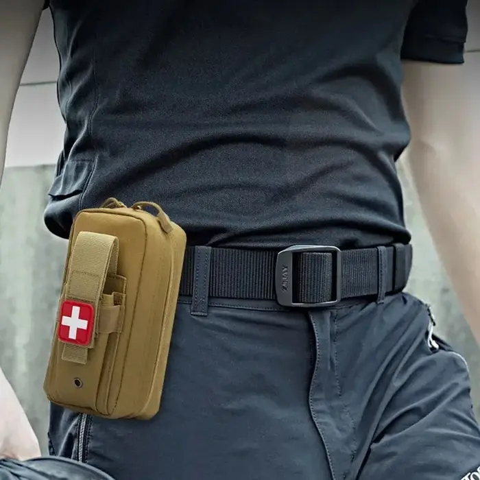 Trousse de premiers secours médicale EDC, sac médical tactique d'extérieur, garrot, ciseaux, sac de taille, sac de survie tactique