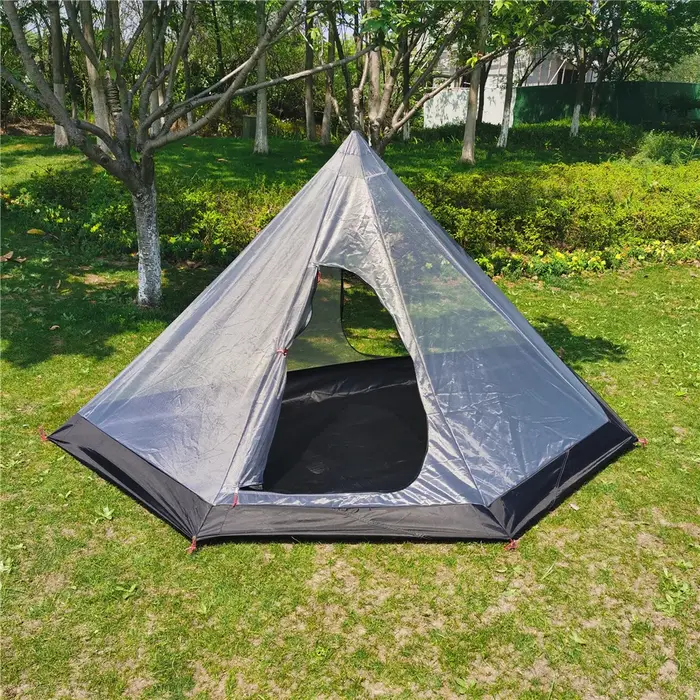 Tente de randonnée ultralégère en maille pour l'extérieur