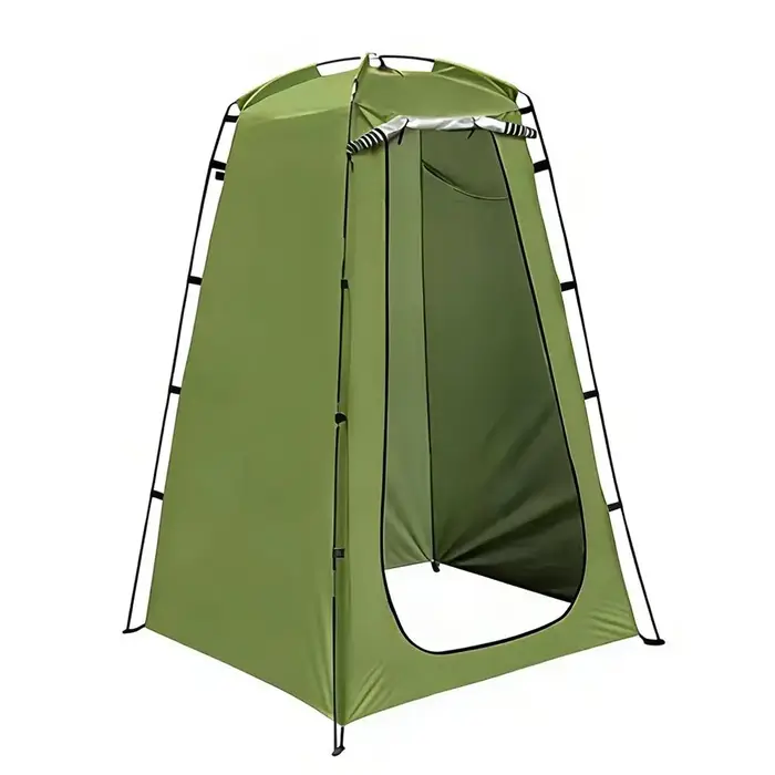 Tente portable pliable avec toilettes intégrées pour une intimité garantie, installation facile, dou