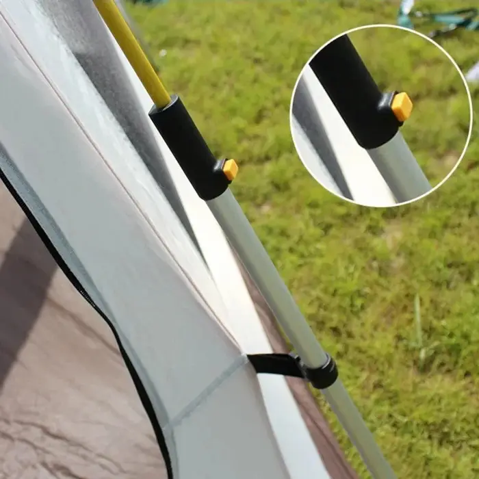 Nouvelle tente de Camping automatique améliorée, grande tente hexagonale Anti-UV étanche pour l'exté