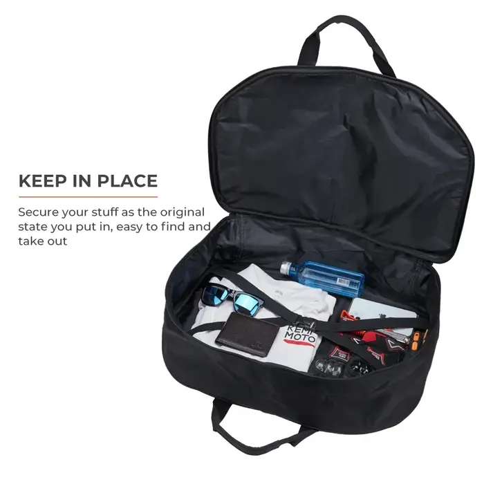 KEMITOUR Tour Pack organisateur voyage-Paks sac à bagages à doublure souple pour Street Glide Electra