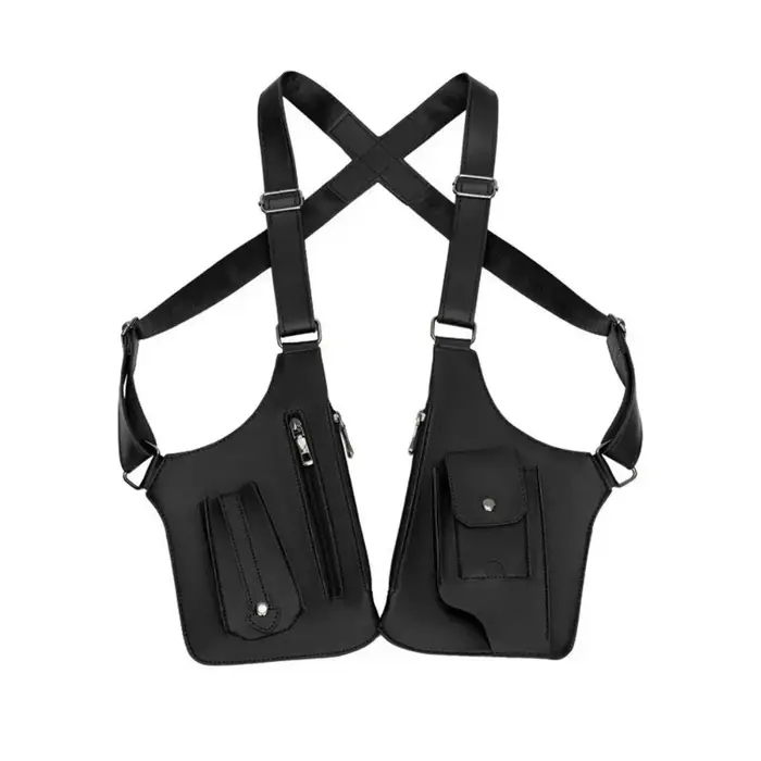 Sac tactique double épaule et bandoulière antivol dissimulé