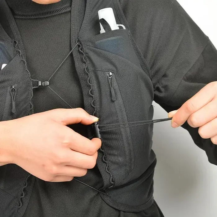 (S-2XL) sac à dos de course de sentier 10L sac de gilet d'hydratation Ultra léger pour Trekking en plein air randonnée cyclisme Marathon