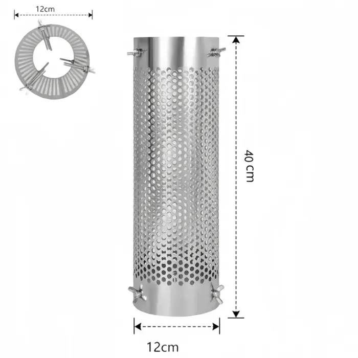 Tuyau de poêle de Camping en acier inoxydable, Tube de cheminée pour tente extérieure, poêle à bois,