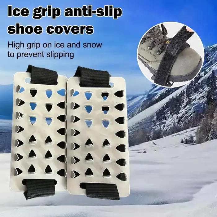 Crampons à glace réglables chaussures
