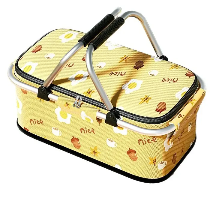 Sac de pique-nique isotherme portable et épaissi