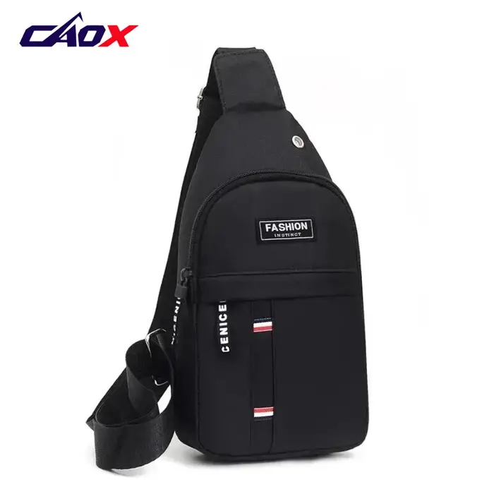 CAOX Sac banane imperméable grande capacité pour homme, sangle réglable pour activités de plein air, course à pied, randonnée et cyclisme