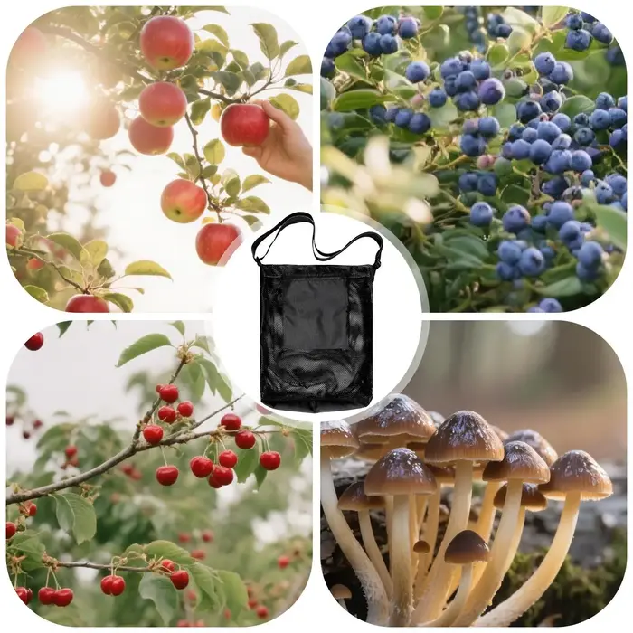 Sac de cueillette de champignons