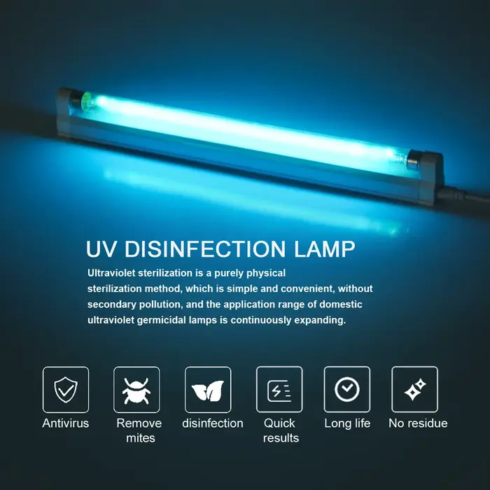 Lampe à Quartz UV Tube T5