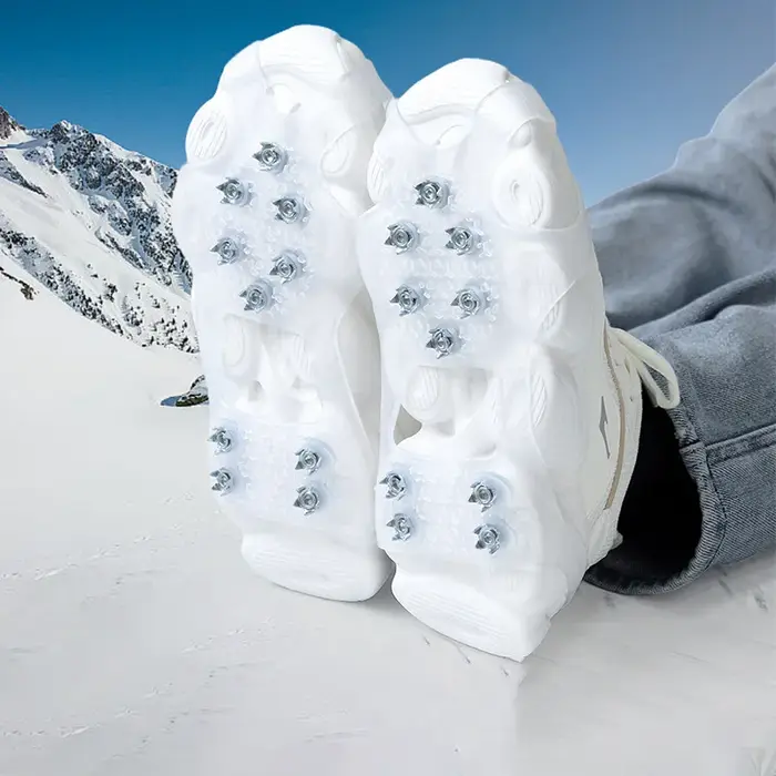 Couvre-chaussures antidérapants à griffes de glace