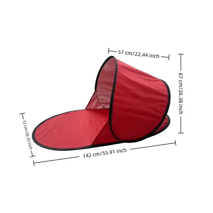 Tente de plage pop-up, protection UV UPF50+