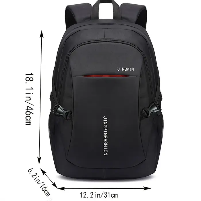Sacs à dos pour hommes Oxford sac à dos étanche sac d'ordinateur d'affaires sac à dos de voyage décontracté cartable pour lycéens