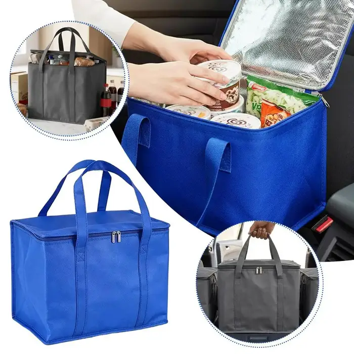 Sac isotherme portable pliable pour pique-nique