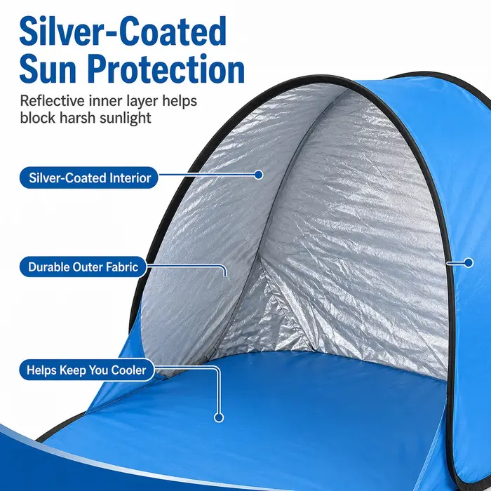 Tente de protection solaire portable