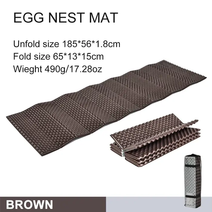 Matelas de couchage en mousse portable