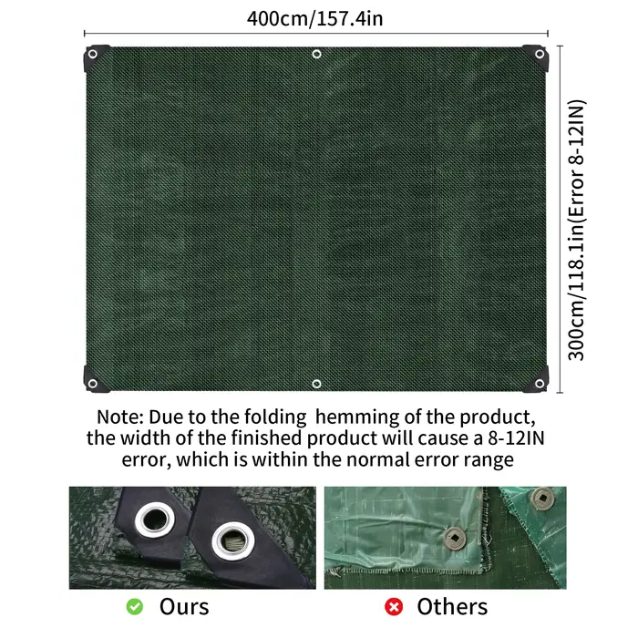 Bâche imperméable pour camping