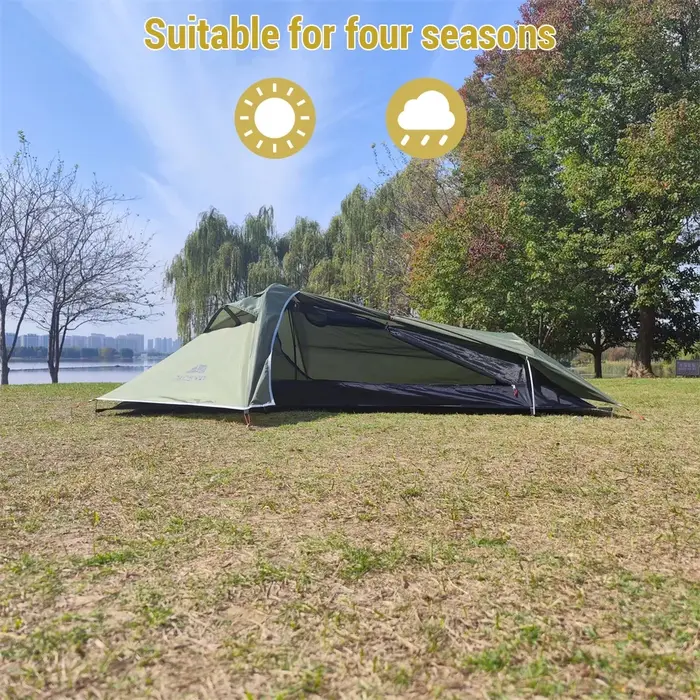 Tente de camping ultralégère résistante aux intempéries