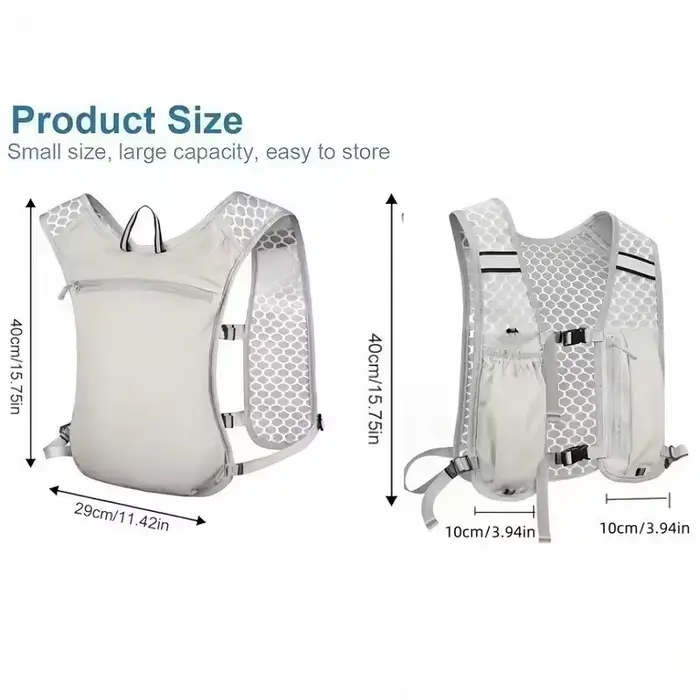 Sac à dos d'hydratation léger pour les sports de plein air - Porte-eau ergonomique pour la course à pied