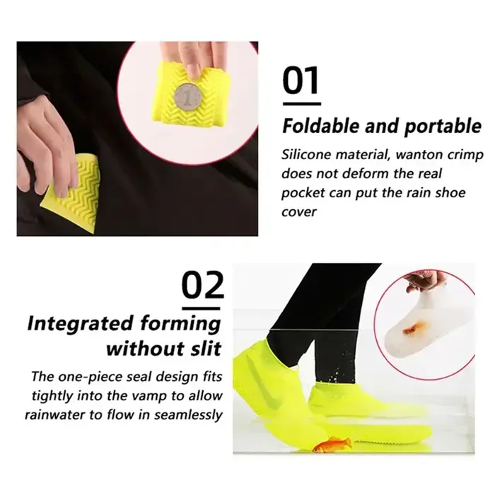 Couvre-chaussures de pluie imperméables