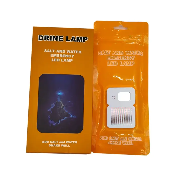 Lampe portable à économie d'énergie pour camping en plein air, eau salée, lampe de secours LED, pêch