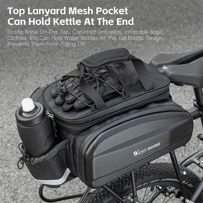 WEST BIKING – sac de vélo étanche en Polyester EVA 17-31l
