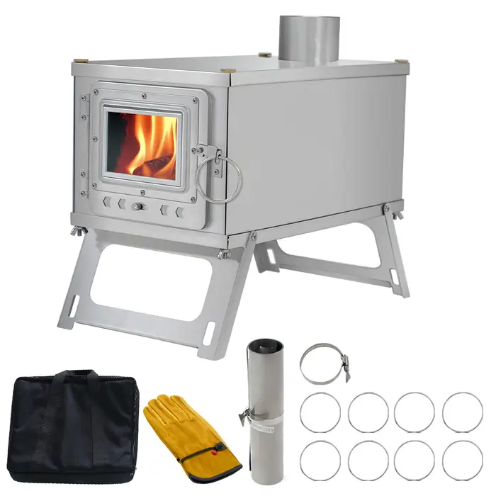 Poêle à bois pliant Durable Portable pliable