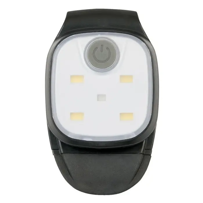 Lampe à clipser pour casquette avec 4 modes d'éclairage, rechargeable par USB, longue durée de vie d