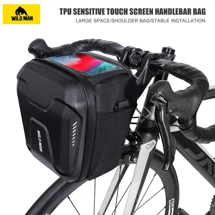 WILD MAN-Sac de guidon de vélo GS9