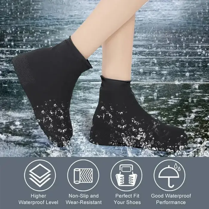 Couvre-chaussures de pluie imperméables