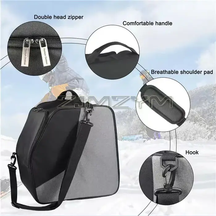 Sac de rangement imperméable pour chaussures de ski