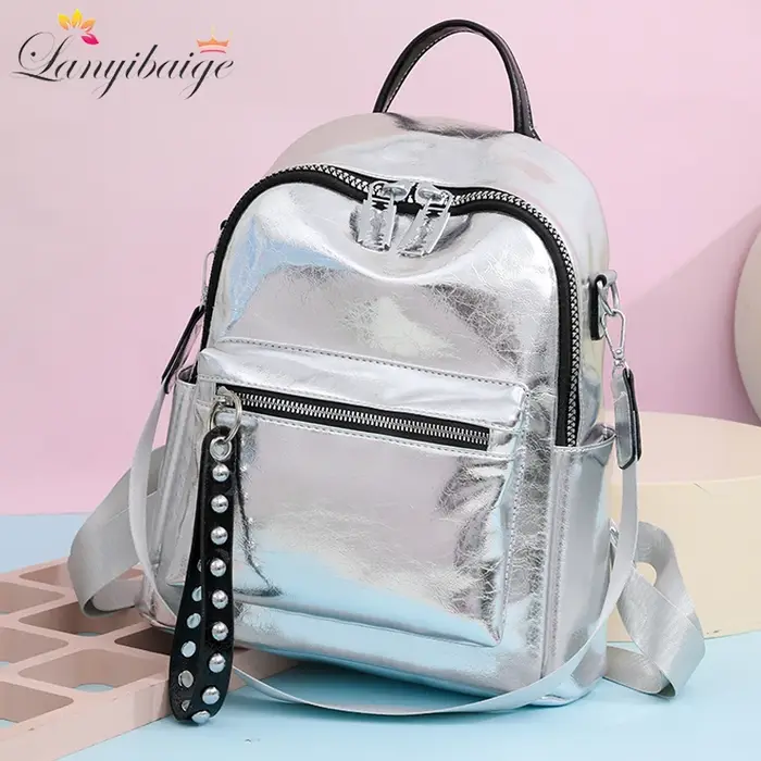 Sacs à dos en cuir souple pour femmes